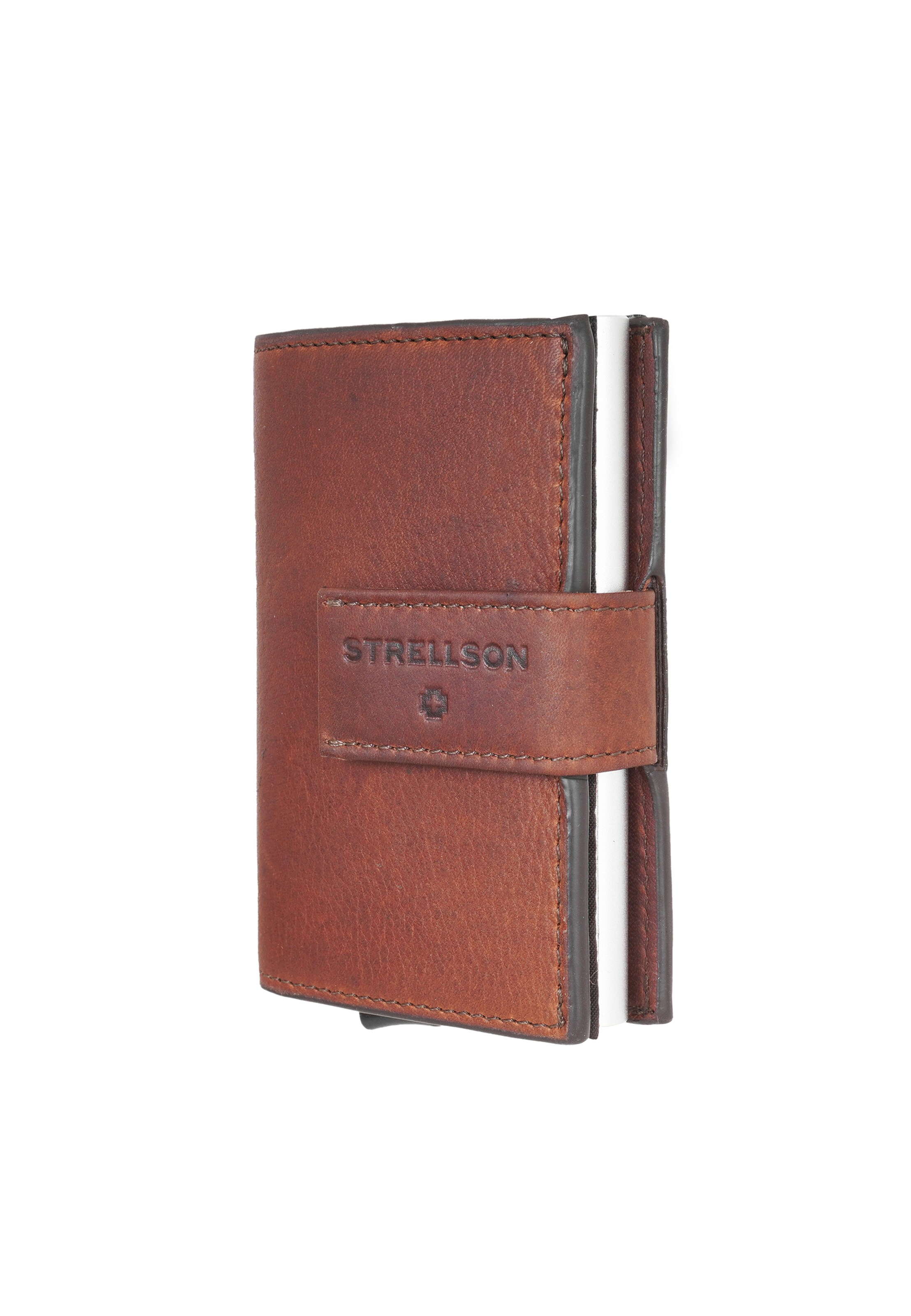 STRELLSON Wallet 'Brick Lane C-three' in Brown