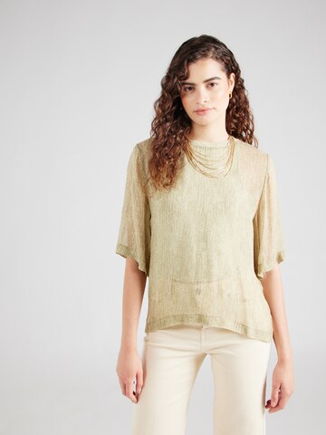 DRYKORN Blouse 'DIEDRA' in Groen: voorkant