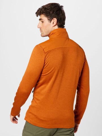 PROTEST Athletic fleece jacket 'HAMMEREN' in Orange