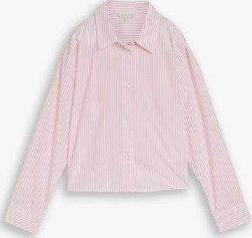 TOM TAILOR Blouse in Pink: front