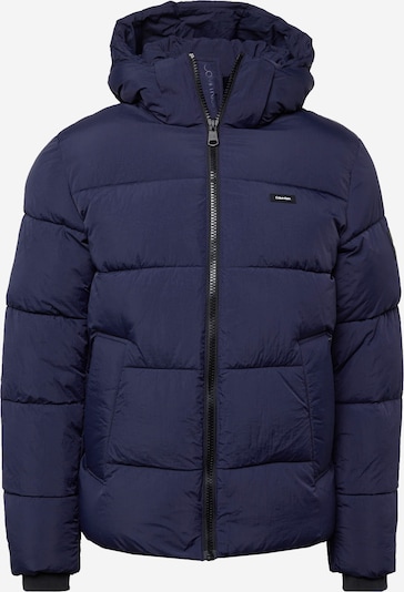 Calvin Klein Veste d’hiver en bleu marine / noir, Vue avec produit