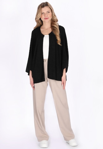 usha WHITE LABEL - Cárdigan 'Minimalistic' en negro