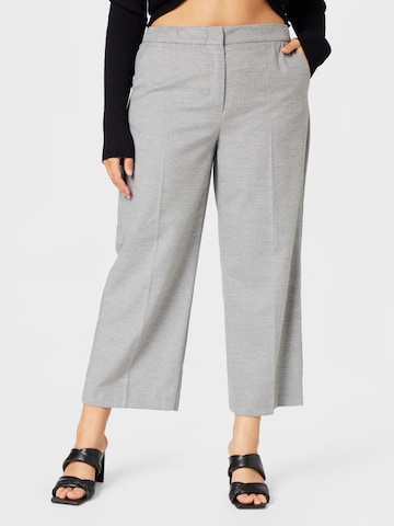 Regular Pantalon à plis 'Lotta' SAMOON en gris : devant