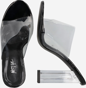 Nasty Gal Mule in Transparent