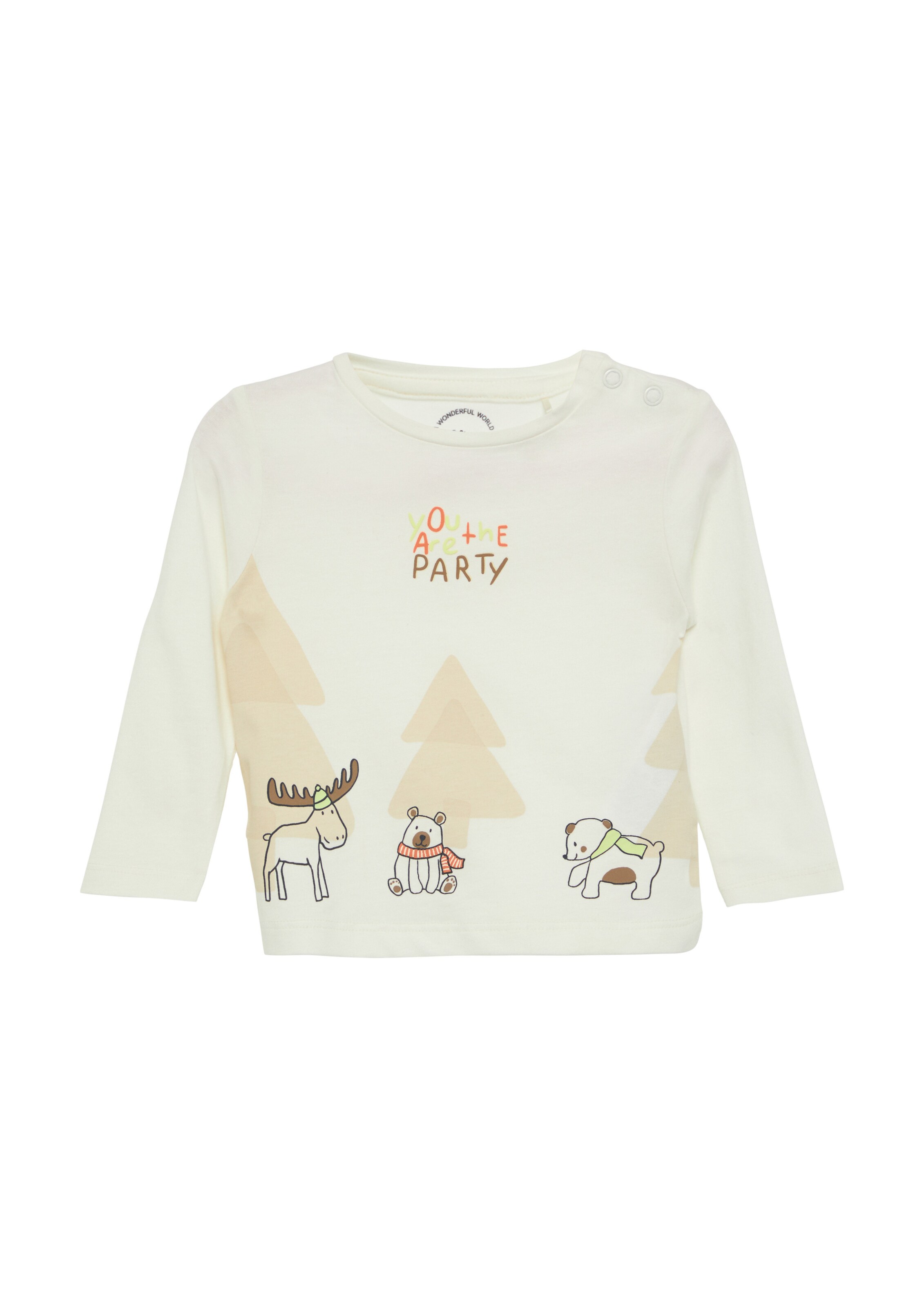 T-Shirt s.Oliver en beige : devant