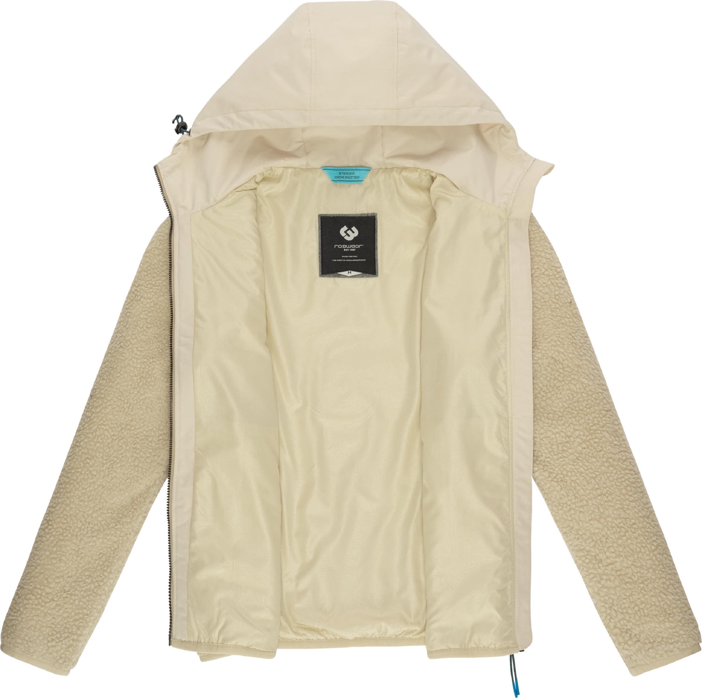 Ragwear Funktionsfleecejakke 'Adar' i beige