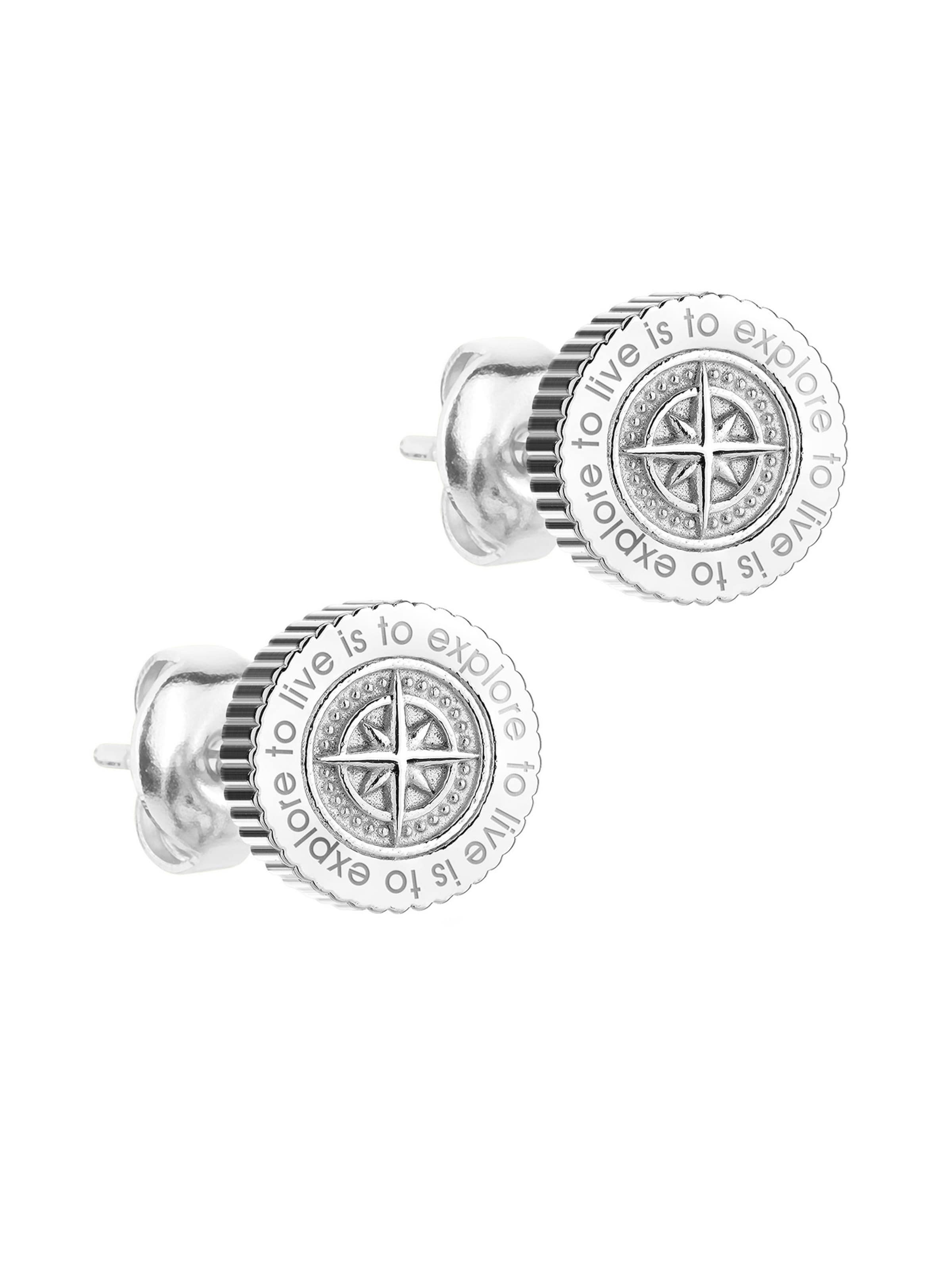 FYNCH-HATTON Ohrringe in Silber: Vorderseite