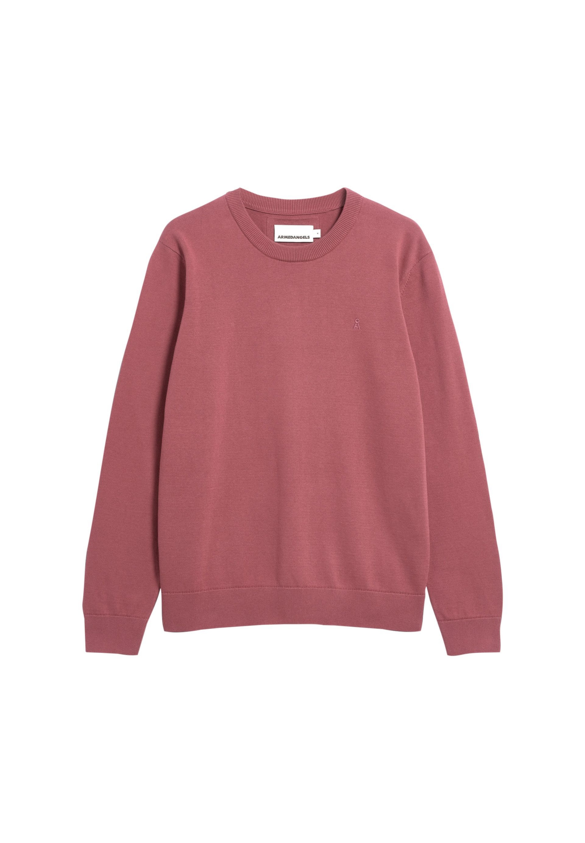 ARMEDANGELS Pullover 'Loukaa' i rød: forside