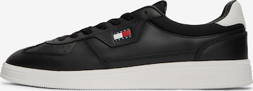 Baskets basses 'THE GREENWICH' Tommy Jeans en noir : devant