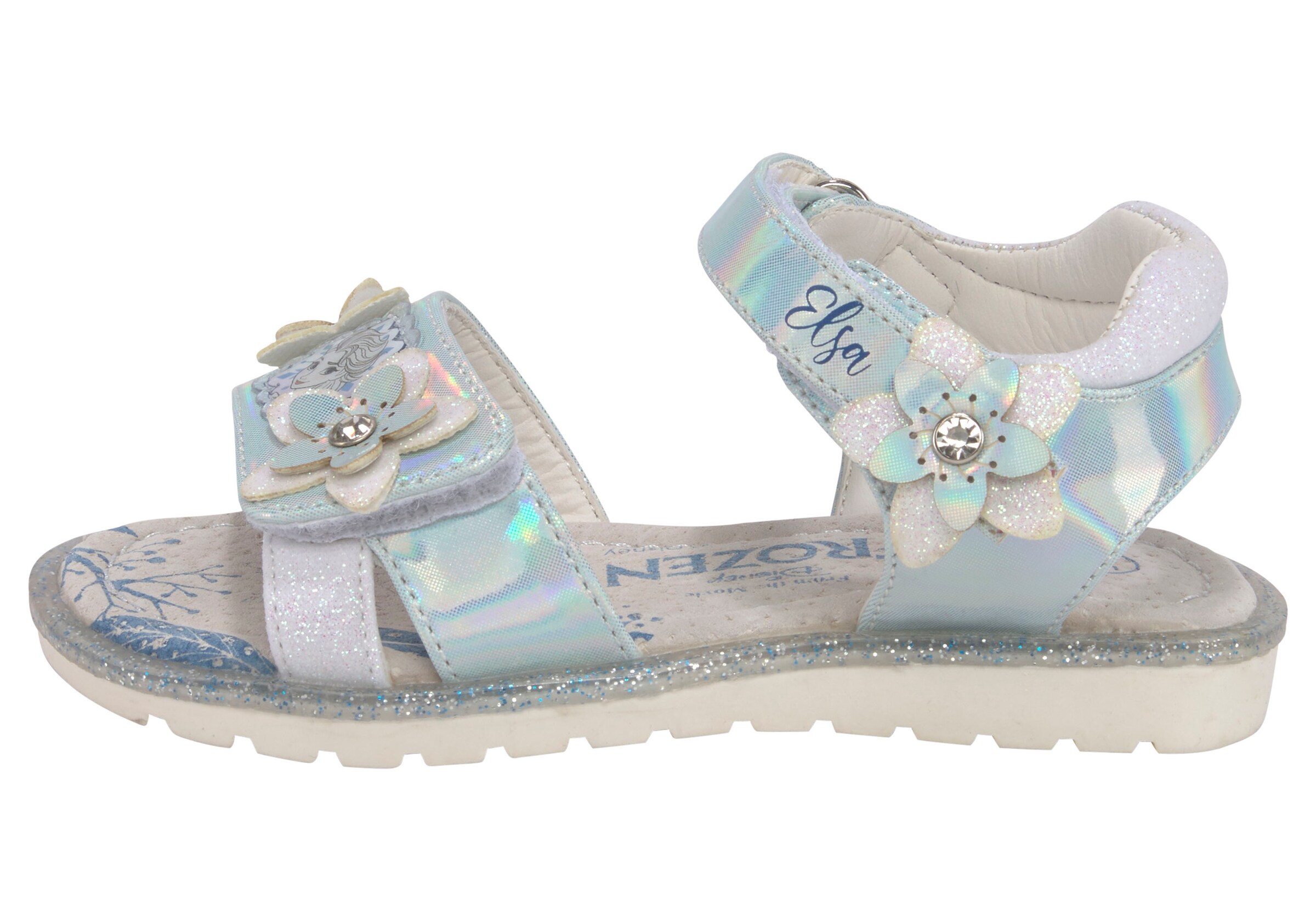 DISNEY Sandale in Silber