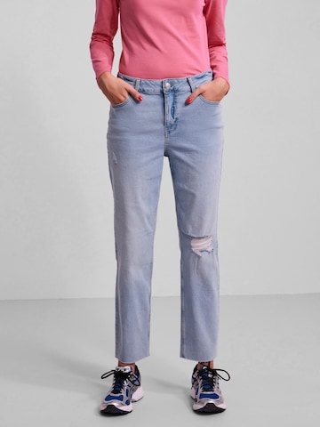 PIECES Regular Jeans 'Luna' in Blauw