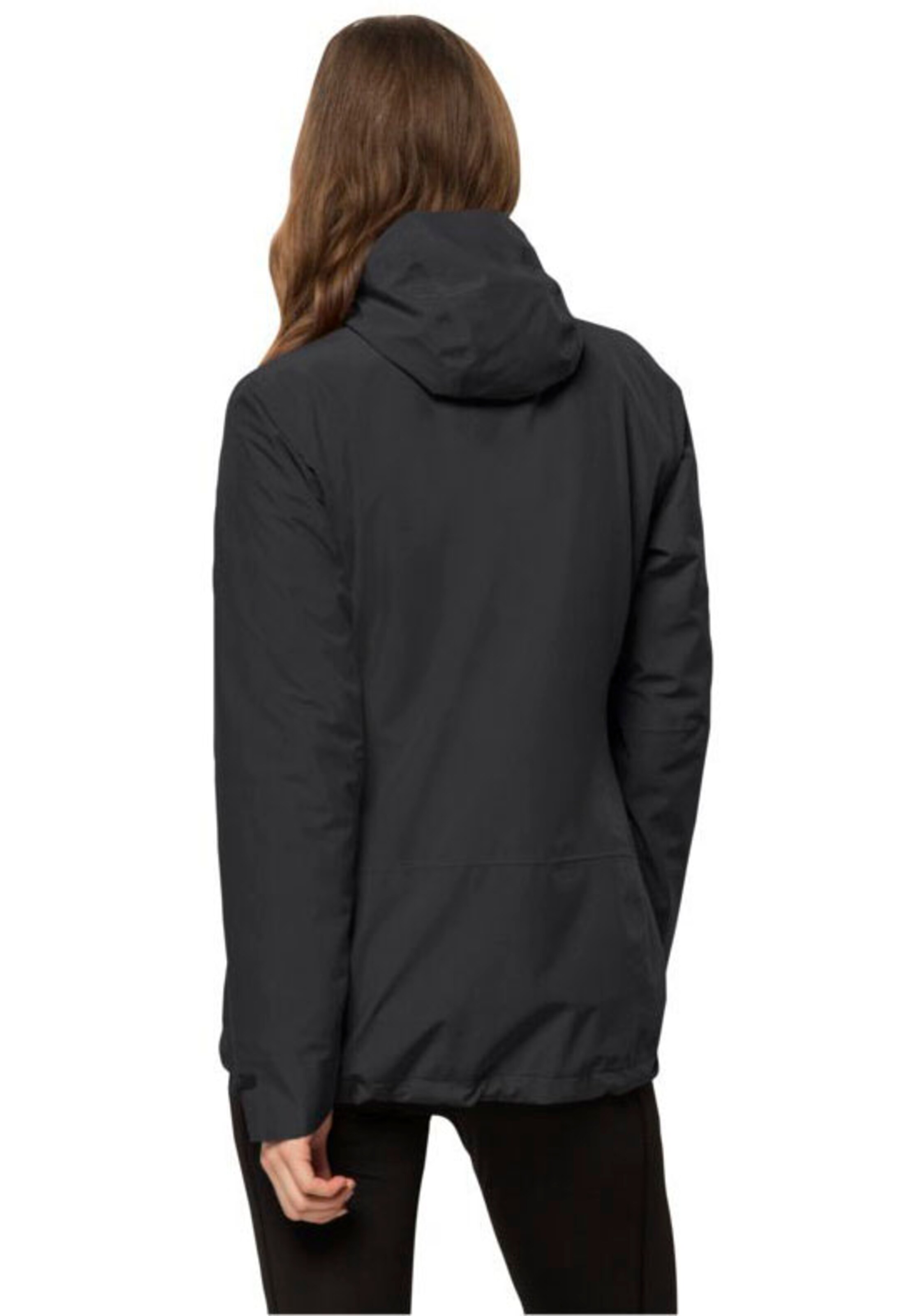 JACK WOLFSKIN Outdoor jacket 'MOONRISE' in Black