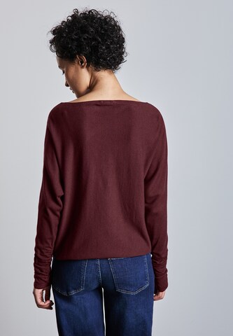 STREET ONE Dolman Pullover in Rot