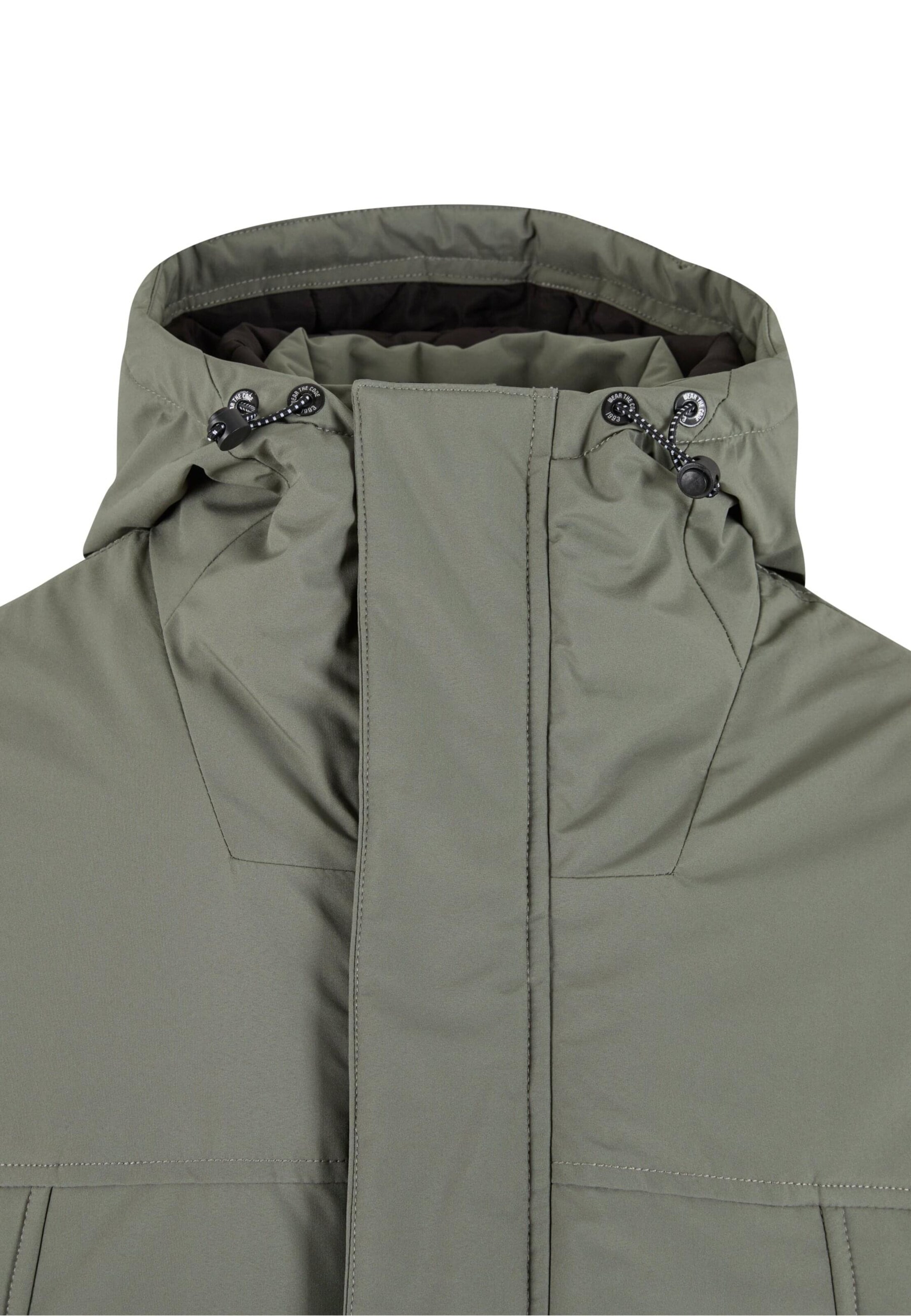 INDICODE JEANS Winter Coat 'Benyol' in Grey