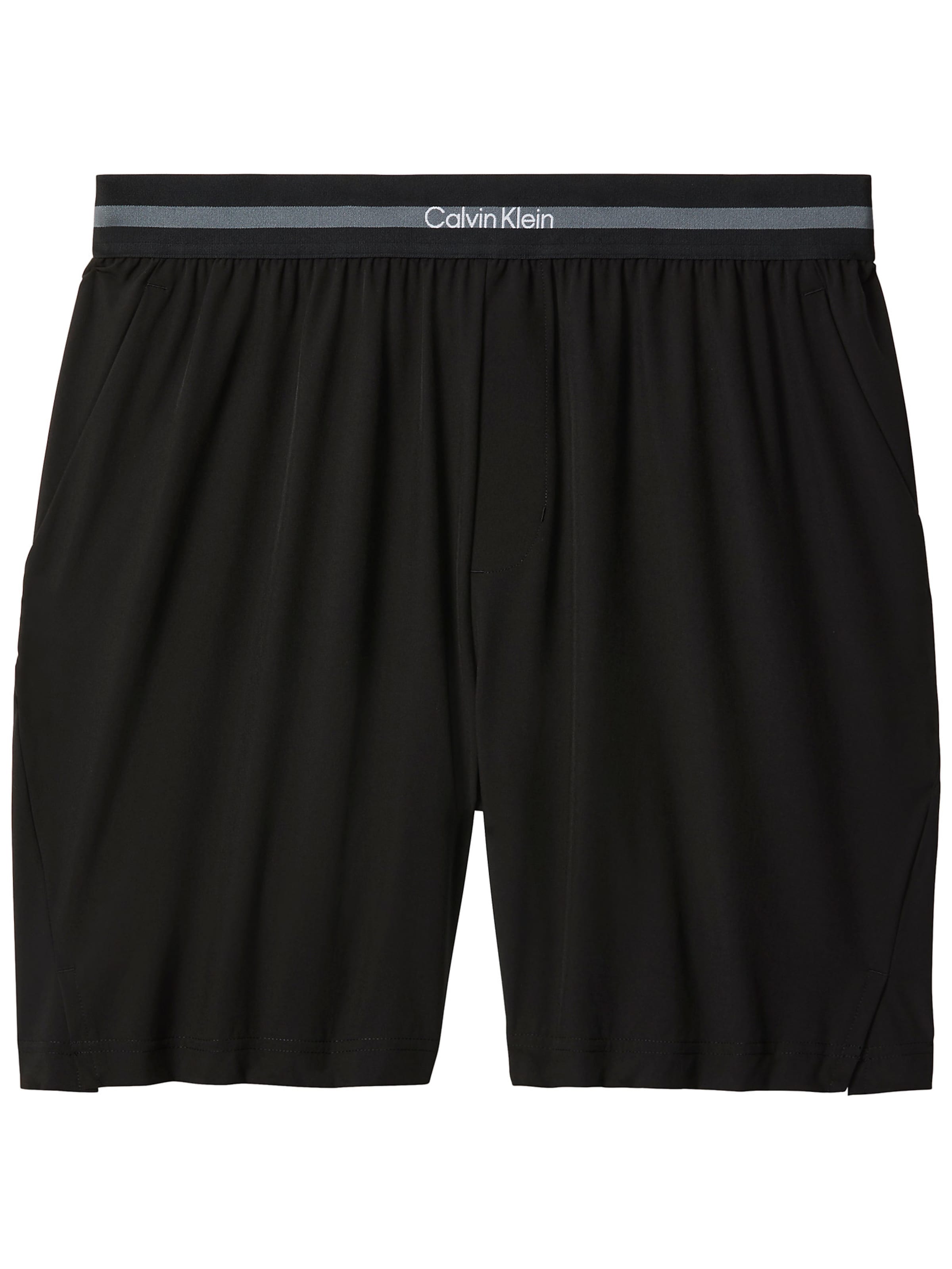 Regular Pantalon de sport Calvin Klein Sport en noir : devant