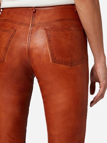 RICANO - Slimfit Pantalón '9809' en marrón