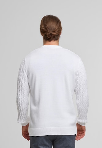 Pullover 'Trevin' di INDICODE JEANS in bianco