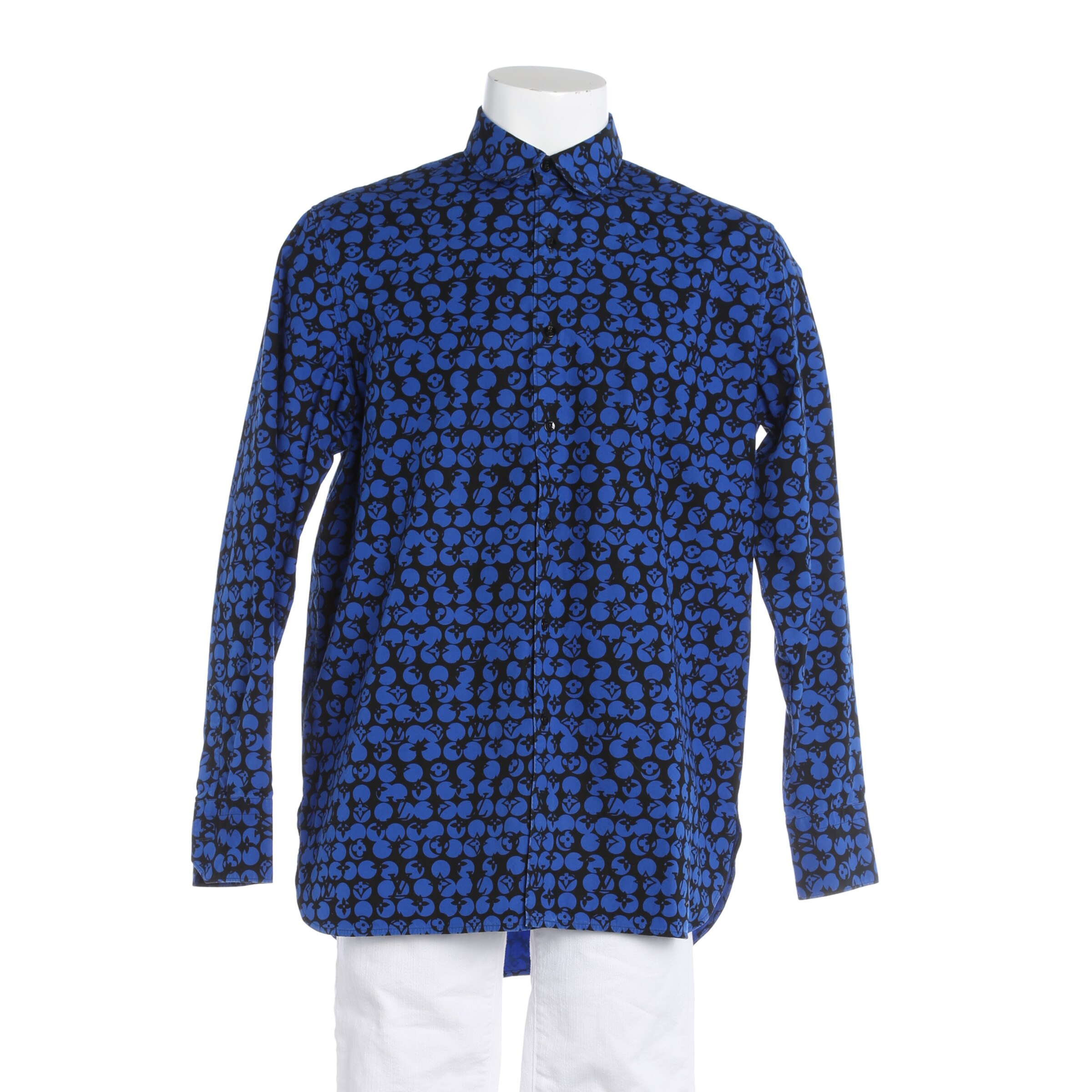 Louis Vuitton Button Up Shirt in S in Blue, Item view
