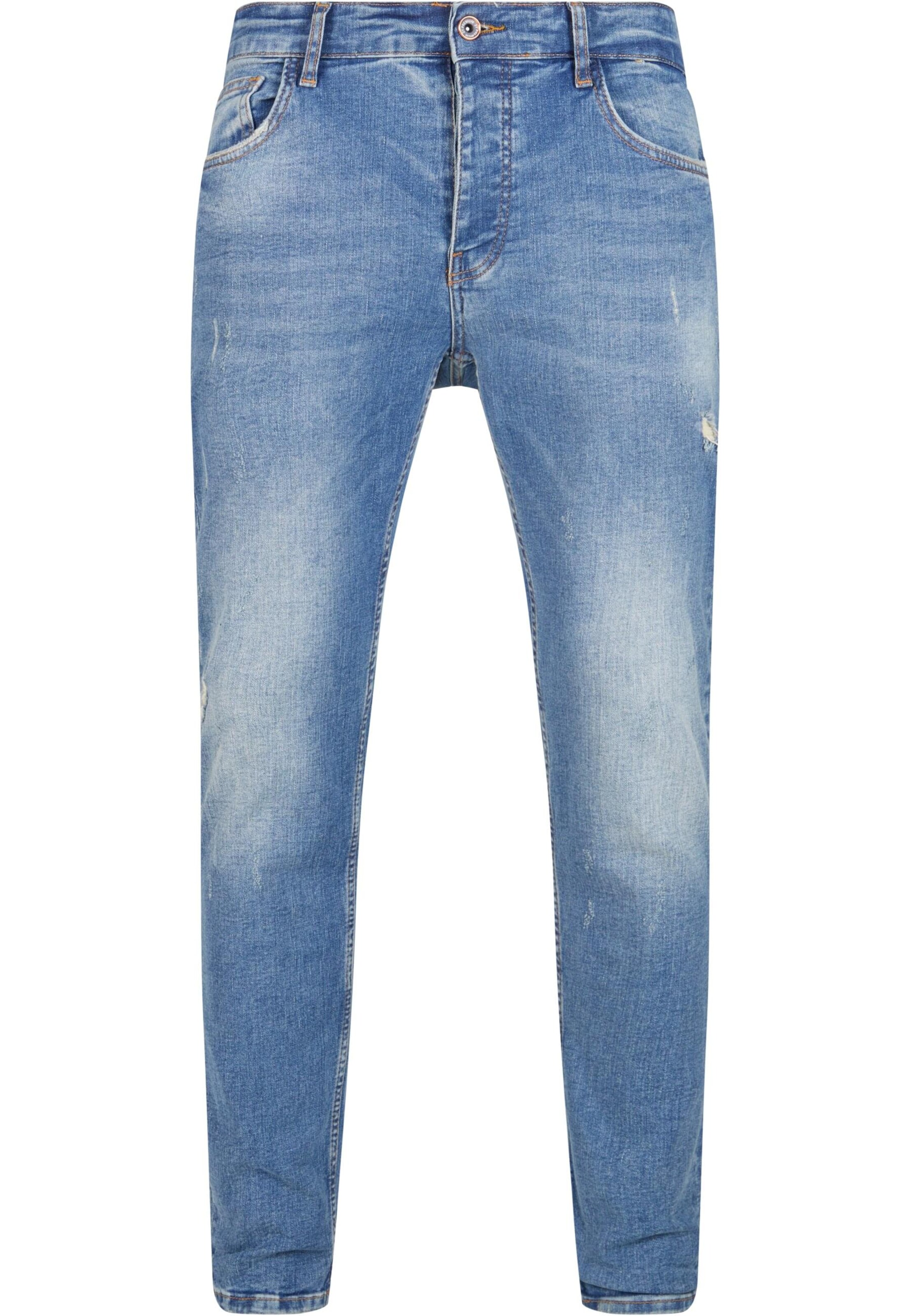 2Y Premium Regular Jeans in Blue: front