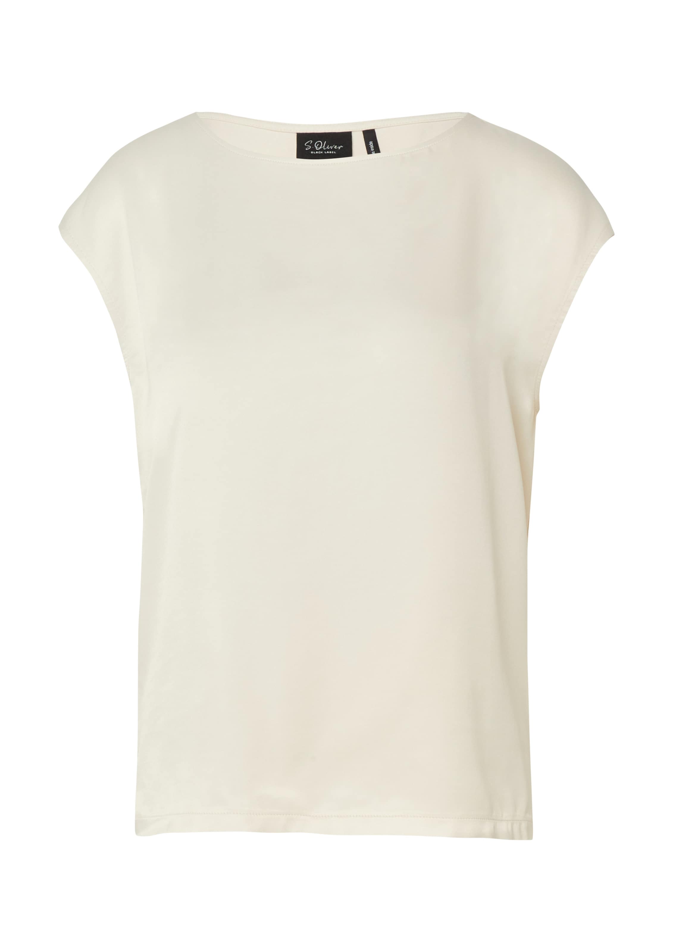 T-shirt s.Oliver en beige : devant