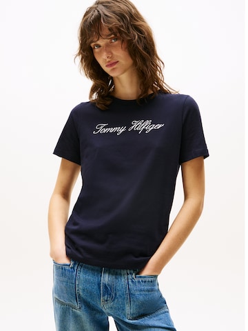 Maglietta di TOMMY HILFIGER in blu: frontale