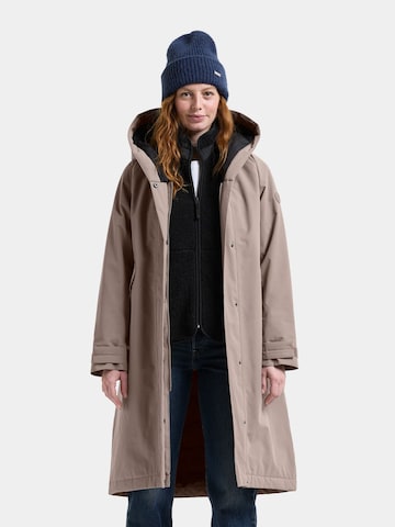 Didriksons Parka 'Noelia' in Grau: Vorderseite