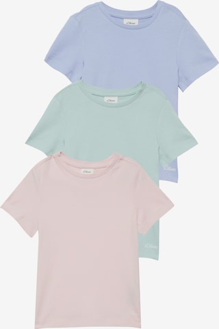 s.Oliver Junior T-Shirt in Blau: Vorderseite