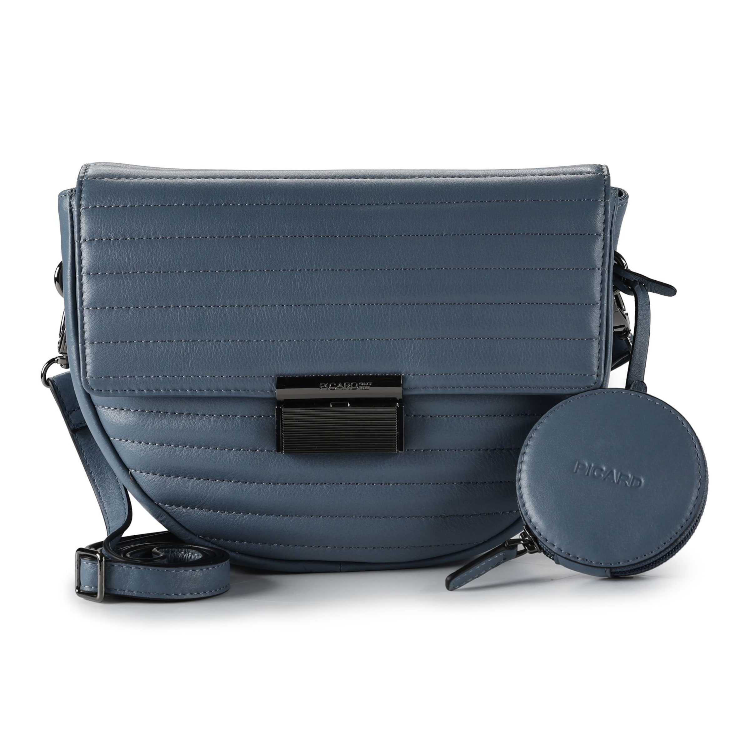 Sac à bandoulière Picard en bleu : devant