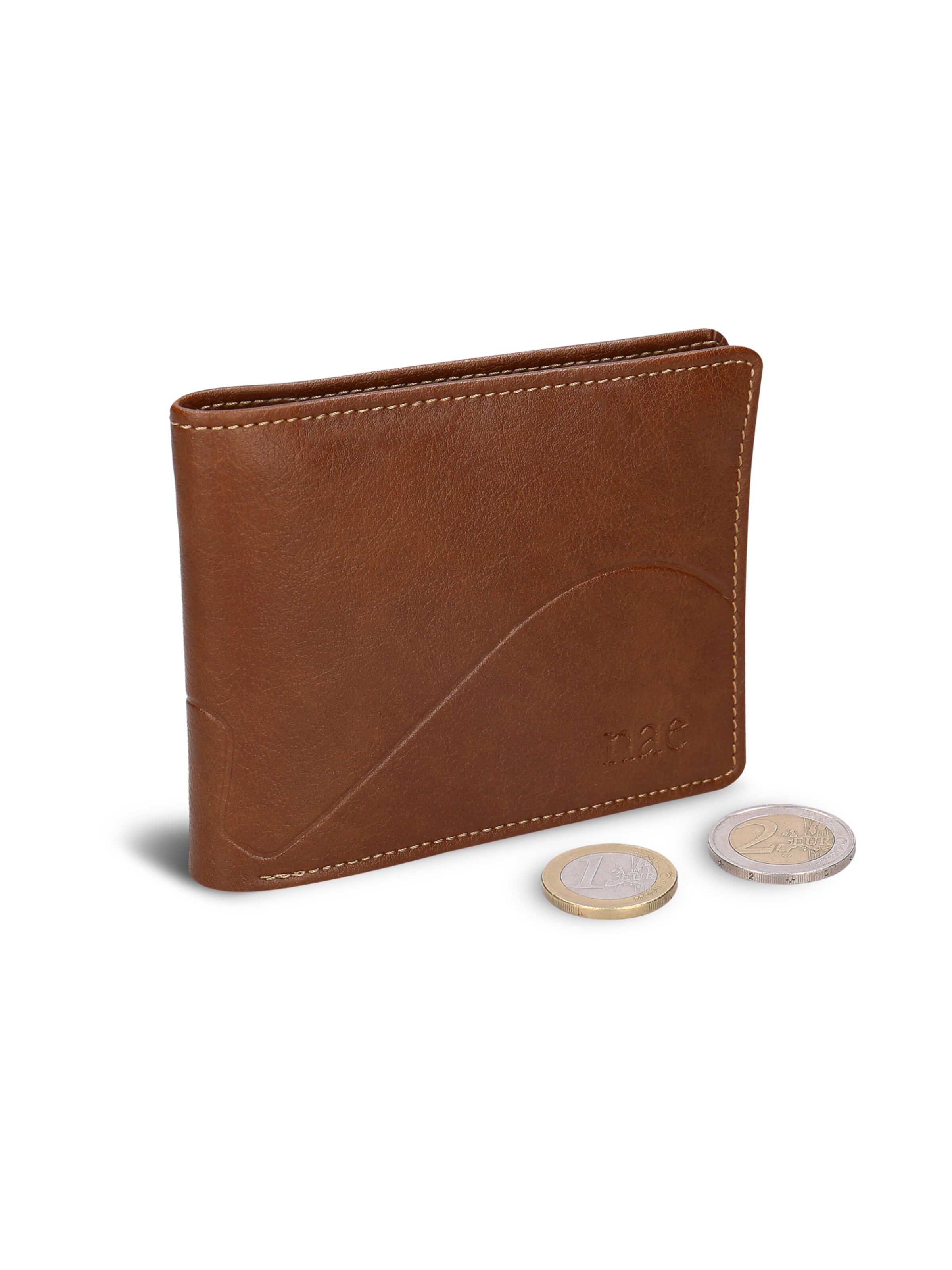 nae Vegan Shoes Wallet 'Bari' in Brown
