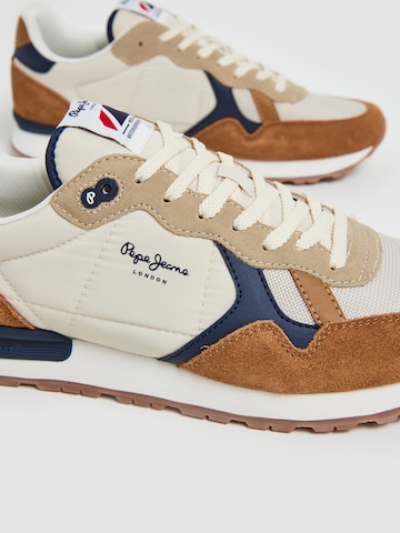 Pepe Jeans Sneaker low 'Brit' i brun