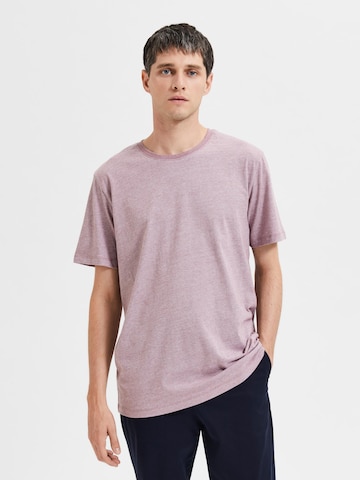 SELECTED HOMME Μπλουζάκι 'Aspen' σε ροζ: μπροστά