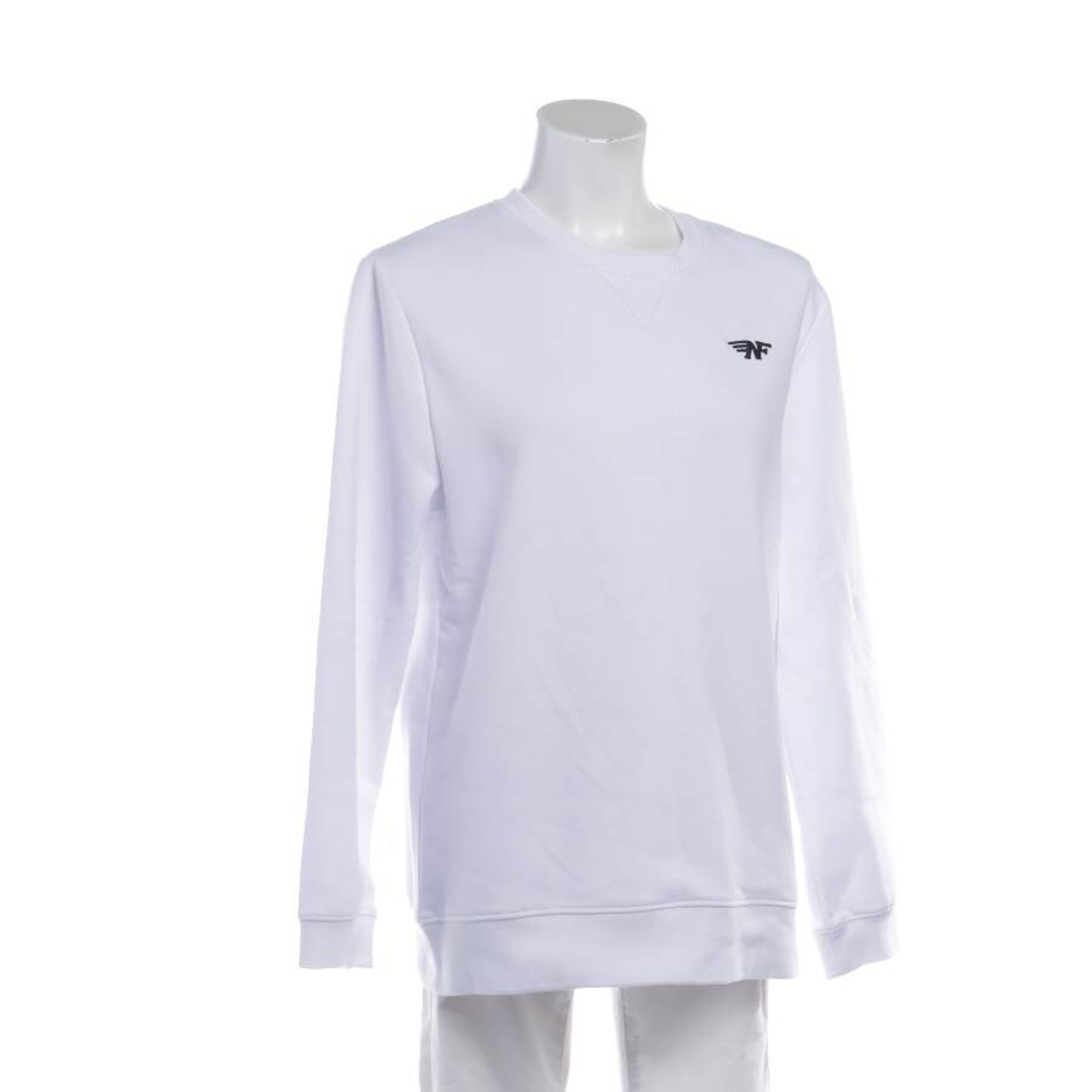 ZOE KARSSEN Sweatshirt / Sweatjacke M in Weiß: Vorderseite