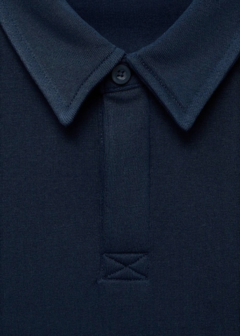 MANGO TEEN Sweatshirt 'Zipp' in Blau