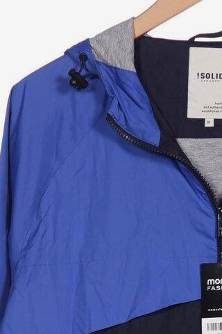 !Solid Jacket & Coat in XL in Blue