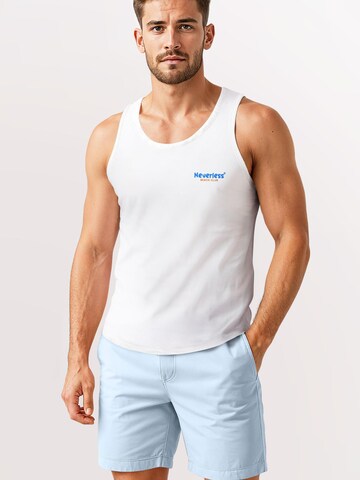 Neverless Shirt 'Catch me at the Beach' in Blau