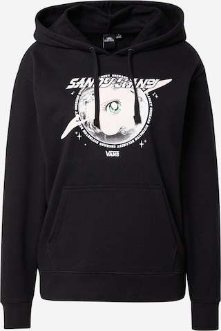 VANS Sweatshirt in Black: front