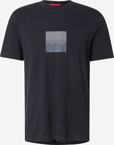 Marškinėliai 'Dusplit' iš HUGO, spalva – pilka / tamsiai pilka / juoda, Prekių apžvalga