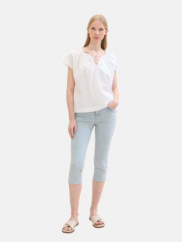 Coupe slim Jean 'Alexa' TOM TAILOR en bleu