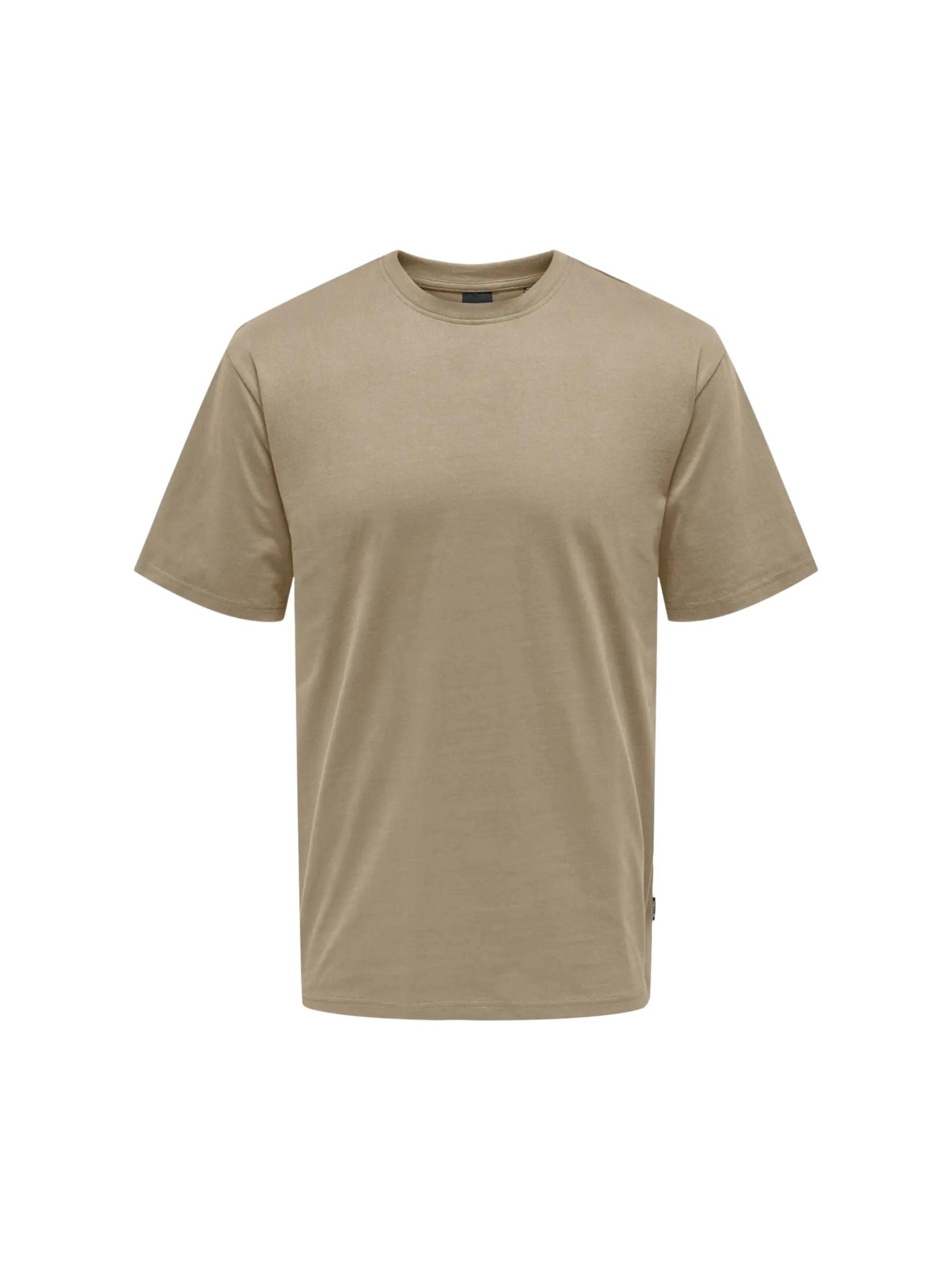 Only & Sons Shirt 'ONSFRED' in Brown: front