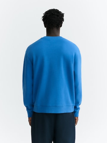 Thinking MU Sweatshirt 'LEON' in Blauw: terug