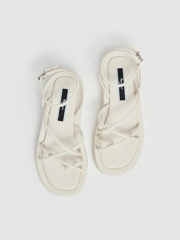 Pepe Jeans Sandale ' SUMMER STUDS ' in Weiß