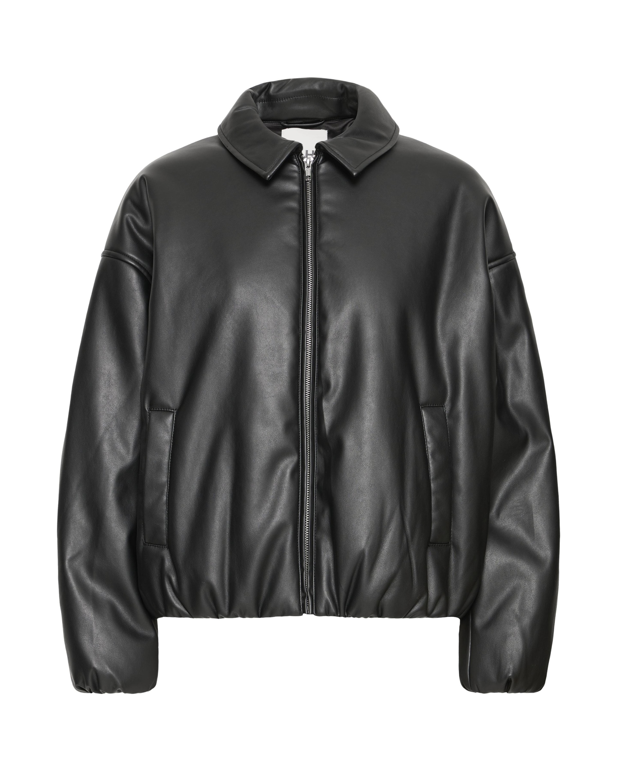 ICHI Between-Season Jacket in Black: front