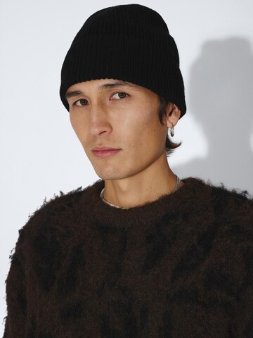 Dr. Denim Mütze 'Ynxx Beanie'‌‌‌‌ in Schwarz