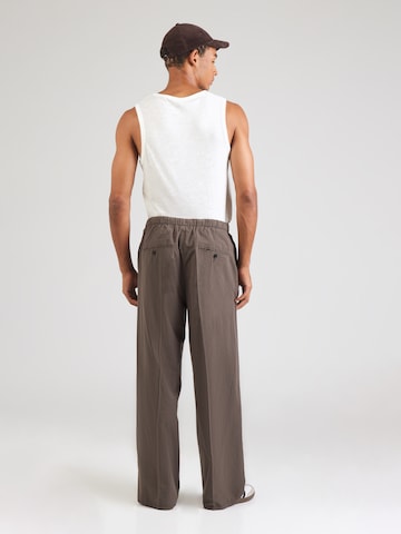 WEEKDAY Wide Leg Bukser i brun