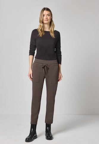 STREET ONE Loose fit Pants in Brown