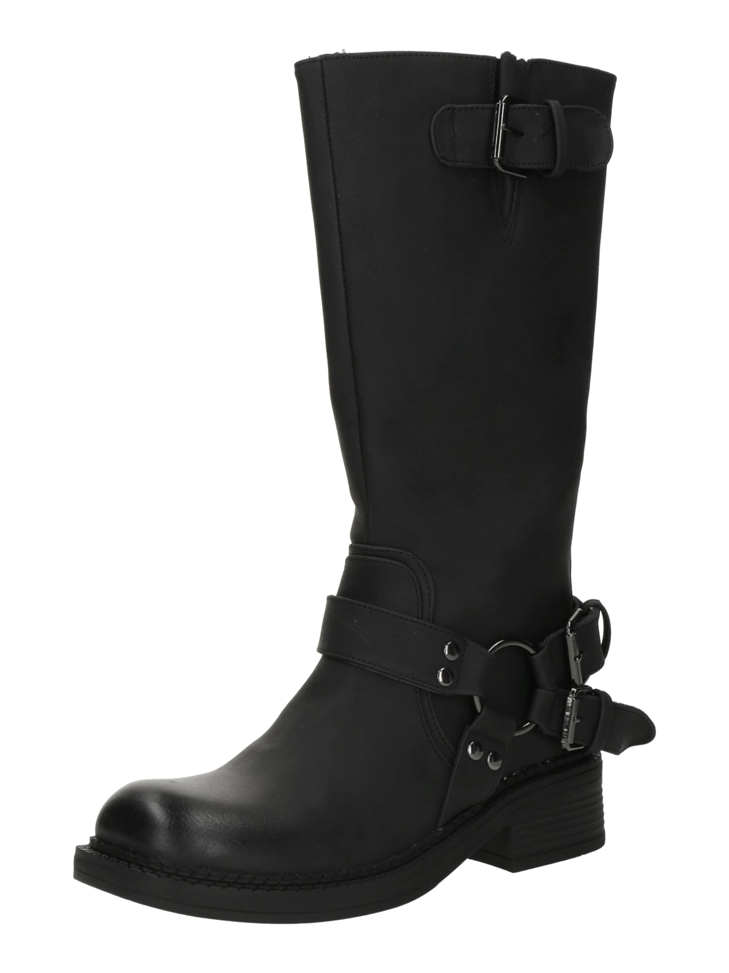 GLAMOROUS Kozačky – černá: přední strana