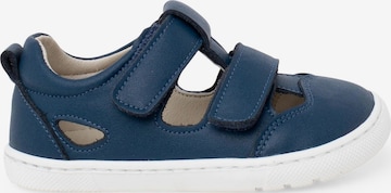 Sandales Pisamonas en bleu : devant