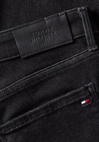 TOMMY HILFIGER Skinny Jeans in Schwarz