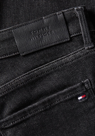 TOMMY HILFIGER Skinny Jeans in Schwarz