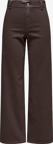 Loosefit Pantalon 'JDYIris' JDY en marron : devant